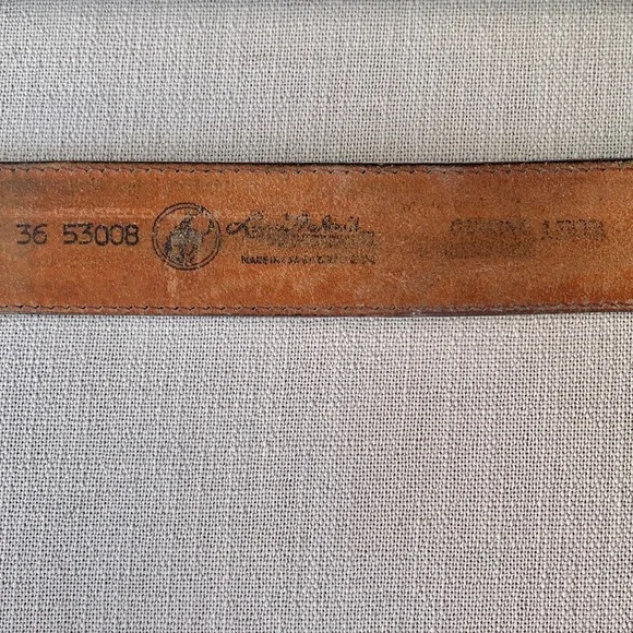 Sold LARRY MAHAN Vintage Tooled Leather Coin Crystal Cowgirl Western Belt Buckle - Picture 8 of 12